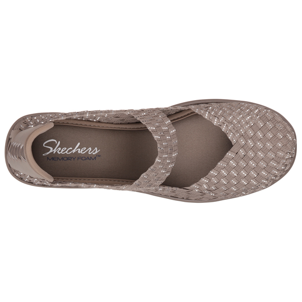 Skechers Women Parallel - Weave it be Taupe/Silver