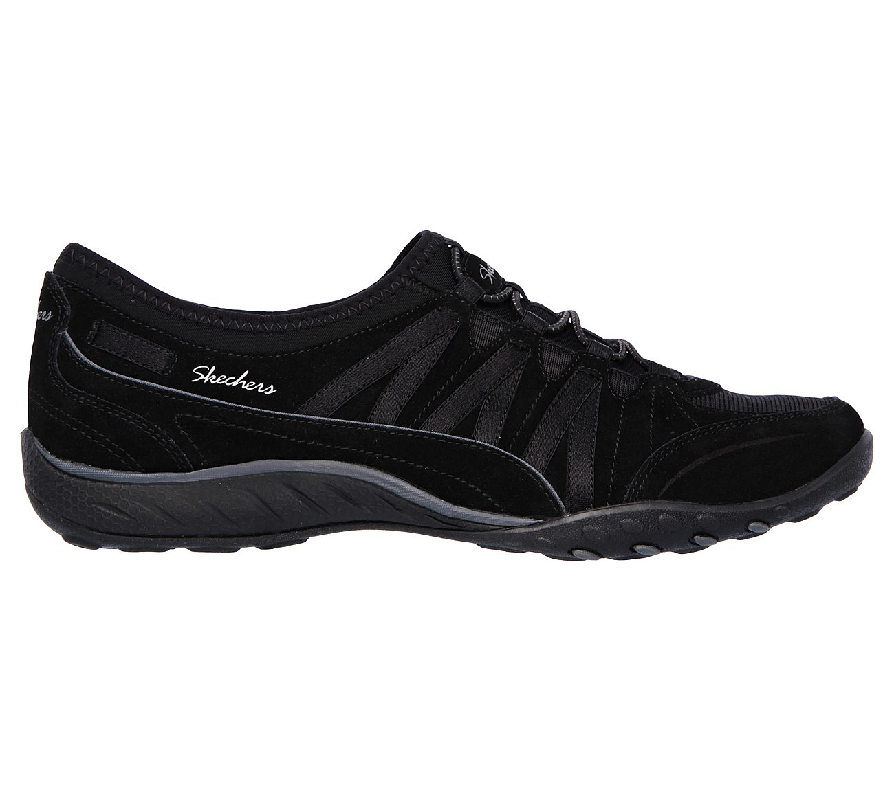 Skechers Women Relaxed Fit: Breathe Easy - Moneybags Black