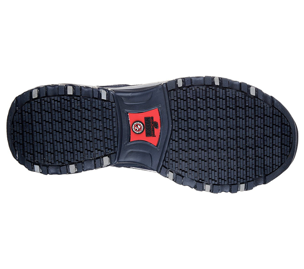 Skechers Women Work: D'Lites - Pooler Alloy Toe Navy/Charcoal