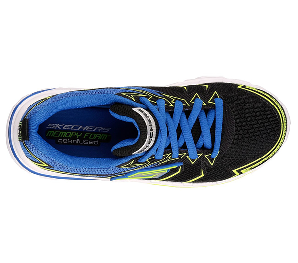 Skechers Boys Nitrate Black/Blue
