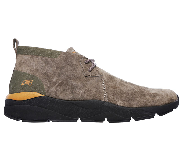Skechers Men Boots: Recent - Handler Taupe