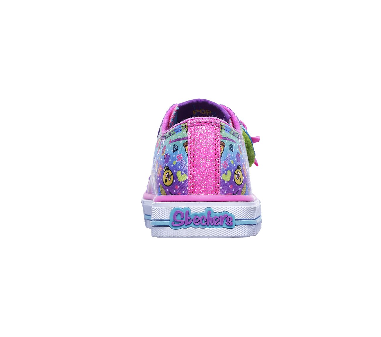 Skechers Girls Twinkle Toes: Shuffles - Giggle Days Multi