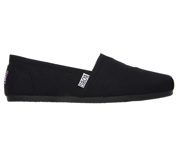 Skechers Women Bobs Plush - Peace and Love Black