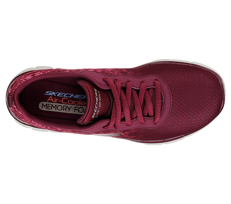 Skechers Women Flex Appeal 2.0 Burgundy