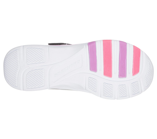 Skechers Girls Trainer Lite - Bright Racer Gray/Pink