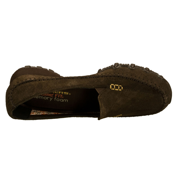 Skechers Women Relaxed Fit: Bikers - Pedestrian Chocolate