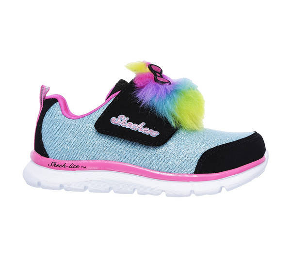 Skechers Girls Skech-Lite - Lil Critter Turquoise/Black