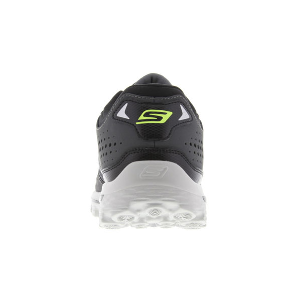 Skechers Men Extra Wide Fit (4E) Shoes - Flash Charcoal/Lime