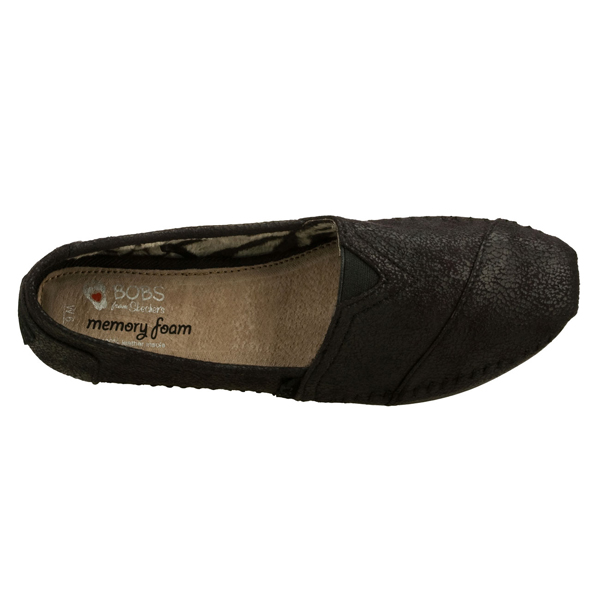 Skechers Women Luxe Bobs - Rain Dance Black