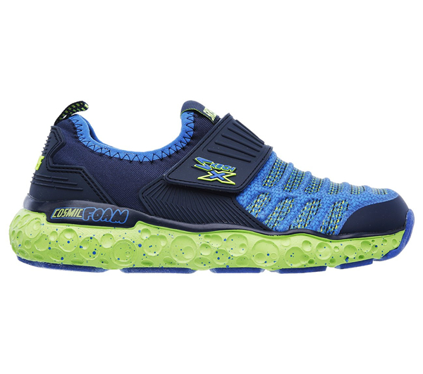 Skechers Boys Skech-X: Cosmic Foam - Portal Crusher Navy/Lime