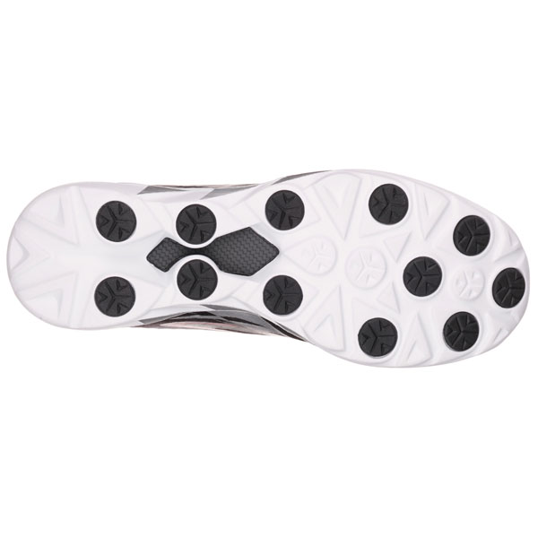 Skechers Men Extra Wide Fit (4E) Shoes - Speed Silver/Red