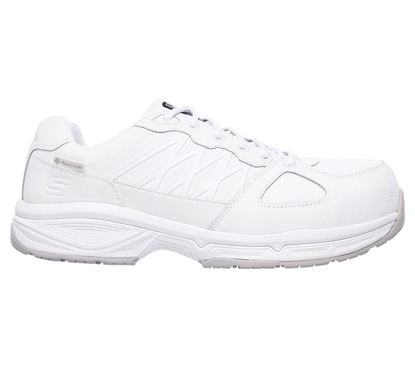 Skechers Men Work: Relaxed Fit Conroe - Broeck ESD White