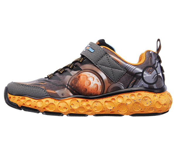Skechers Boys Skech-X: Cosmic Foam - Futurist Charcoal/Orange