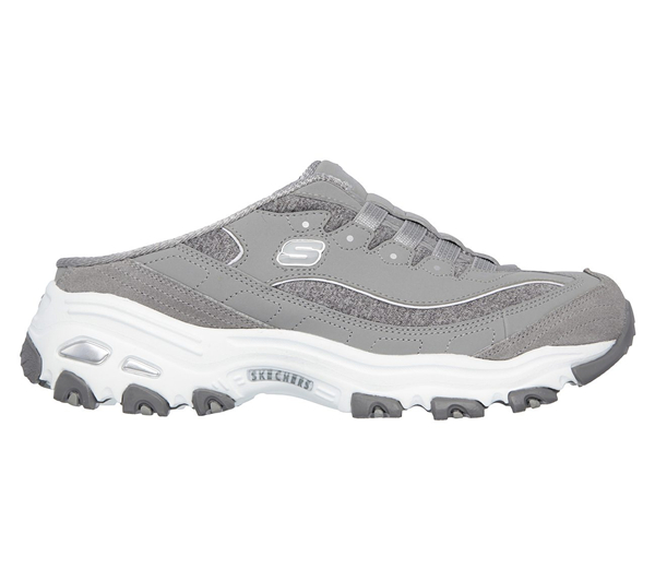Skechers Women D'lites - Resilient Gray/White