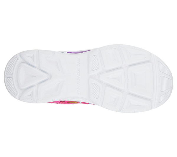 Skechers Girls S Lights: Litebeams - Feelin It Neon Pink/Multi