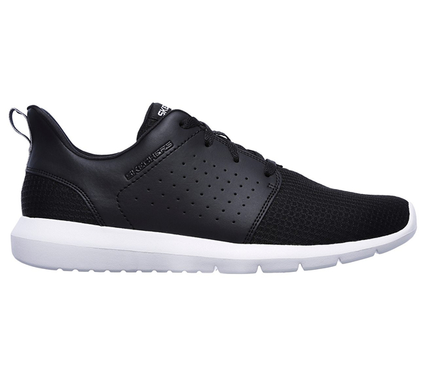 Skechers Men Foreflex Black/White