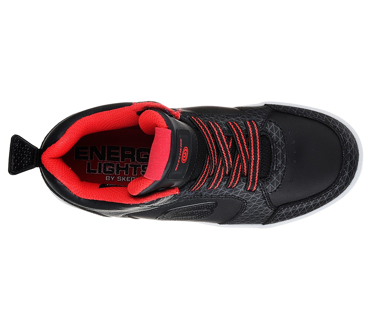 Skechers Boys S Lights: Energy Lights - Tarvos Black/Red