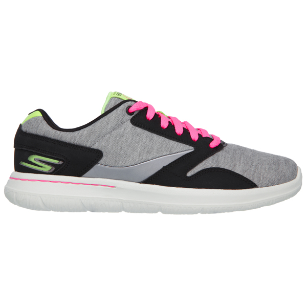 Skechers Women GOwalk City - Uptown Gray/Black