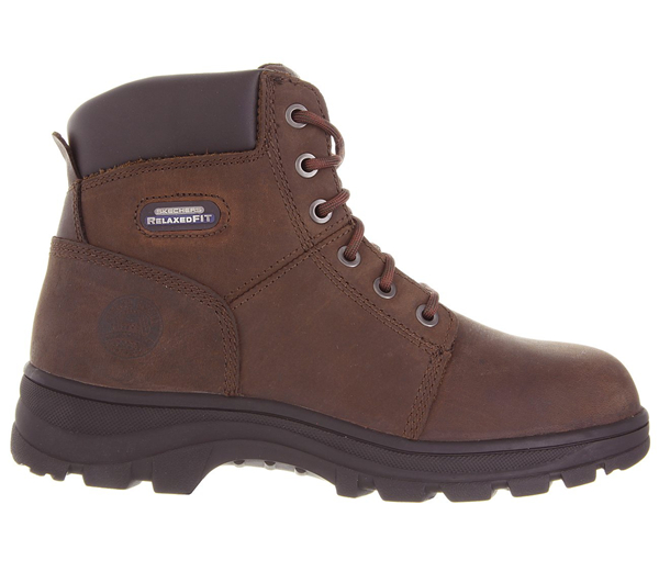 Skechers Men Work: Relaxed Fit - Workshire Brown