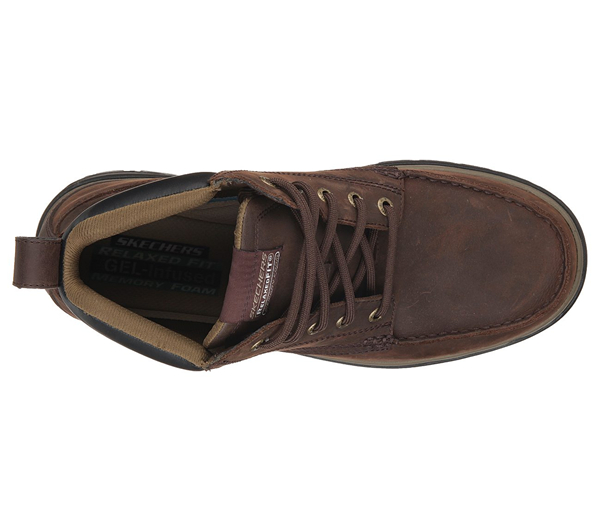 Skechers Men Boots: Segment - Barillo Brown