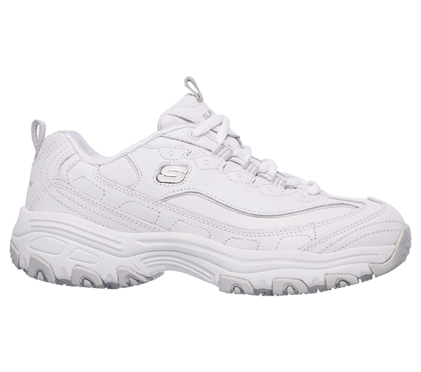Skechers Women Work: D'Lites - Marbleton White