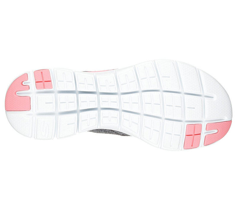 Skechers Women Flex Appeal 2.0 - New Image Charcoal/Coral
