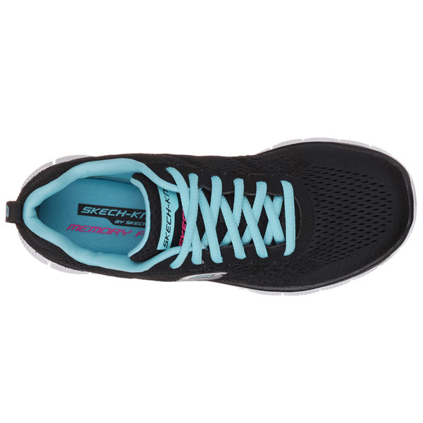 Skechers Women Flex Appeal - Obvious Choice Black/Light Blue