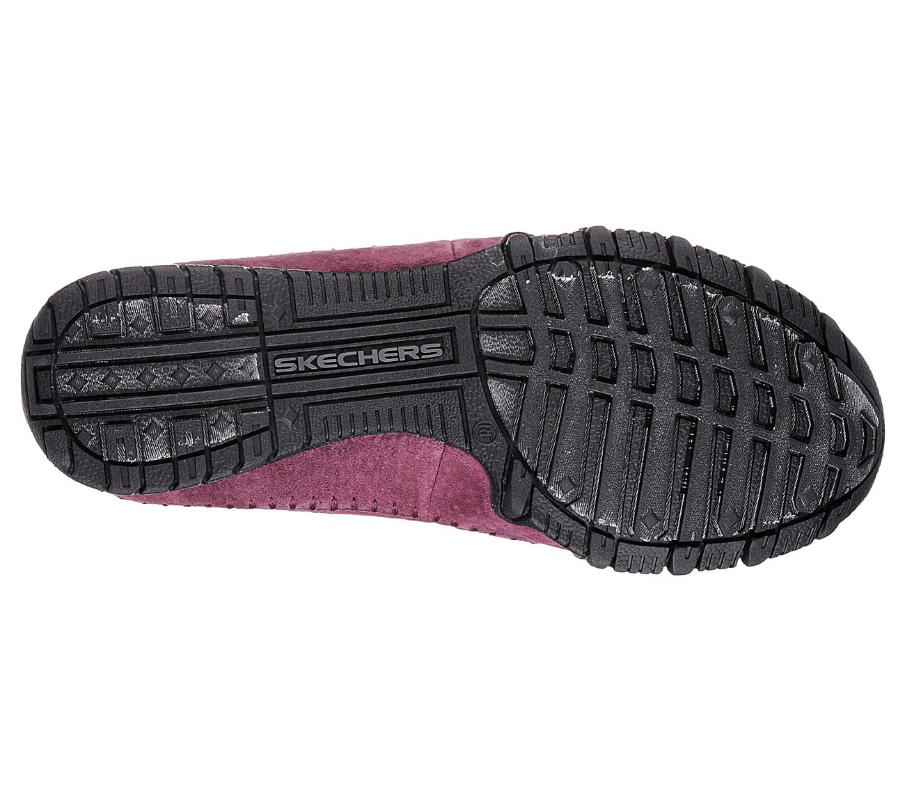 Skechers Women Relaxed Fit: Bikers - Penny Lane Burgundy