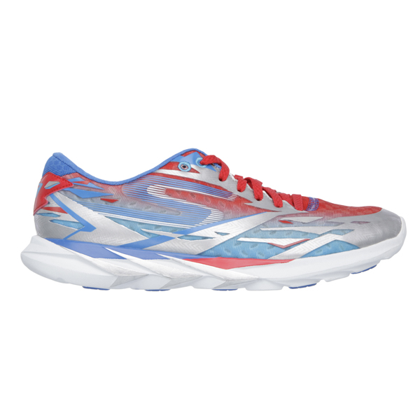Skechers Women Gomeb Speed - Houston Silver/Blue/Red