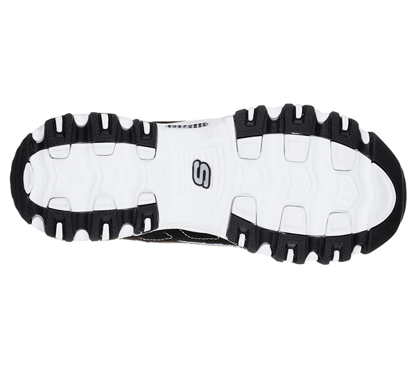 Skechers Women D'Lites - Fame Fortune Black/White