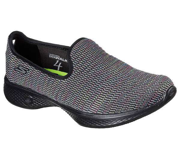 Skechers Women GOwalk 4 - Select Black/Multi