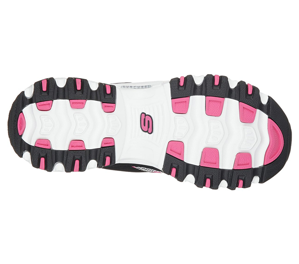 Skechers Women D'lites - Life Saver Black/Pink