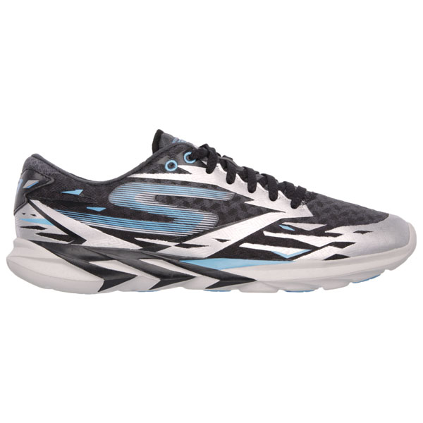 Skechers Men Extra Wide Fit (4E) Shoes - Speed Black/Blue