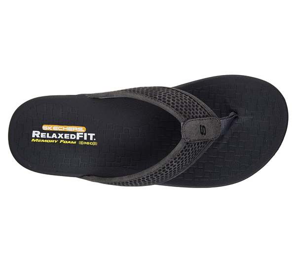 Skechers Men Sandals: Pelem - Emiro Charcoal