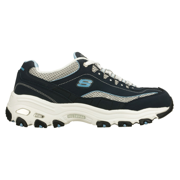 Skechers Women D'lites - Centennial Navy/White