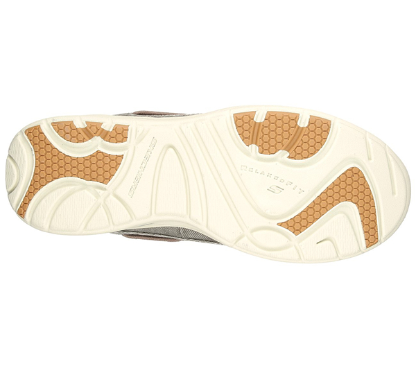 Skechers Men Relaxed Fit: Elected - Horizon Light Brown