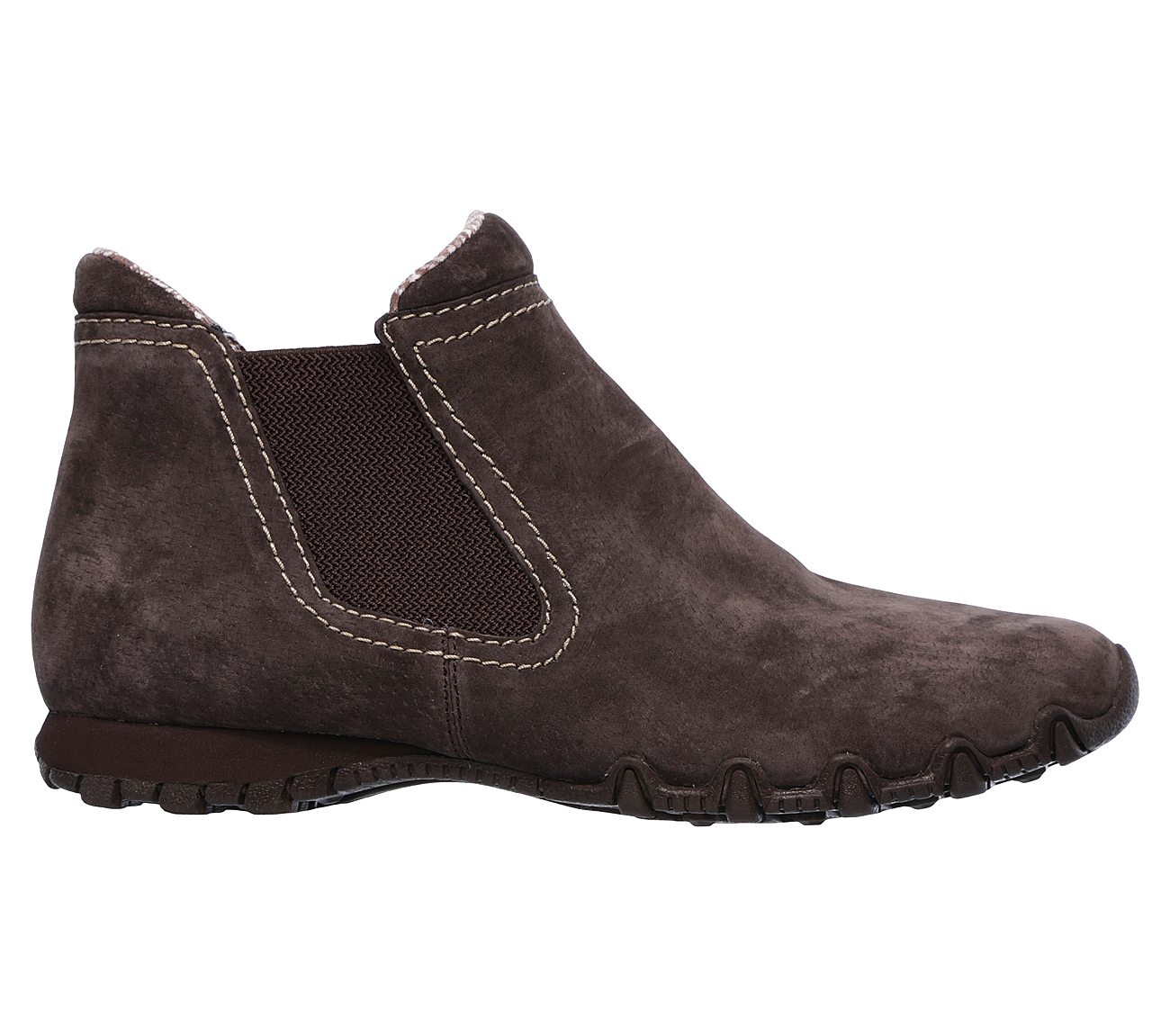 Skechers Women Relaxed Fit: Bikers - Londoner Chocolate