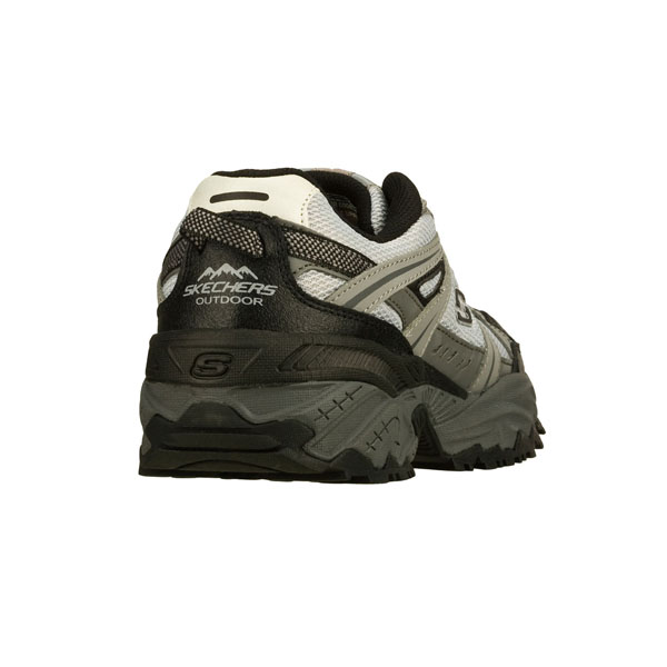 Skechers Men Extra Wide Fit (4E) Shoes - Kirkwood Gray/Black