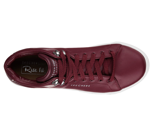 Skechers Women Prima - Leather Lacers Burgundy