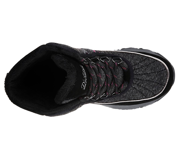 Skechers Women D'Lites - Snow Park Black