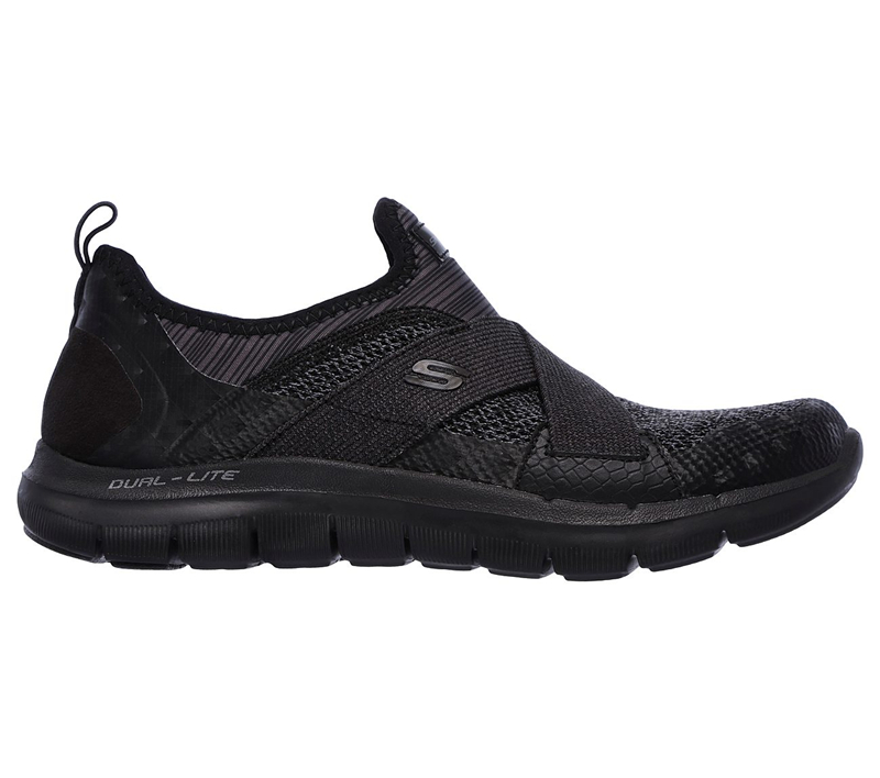 Skechers Women Flex Appeal 2.0 - New Image Black