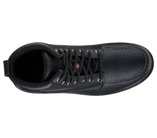 Skechers Men Work: Relaxed Fit Pettus - Grafford Black