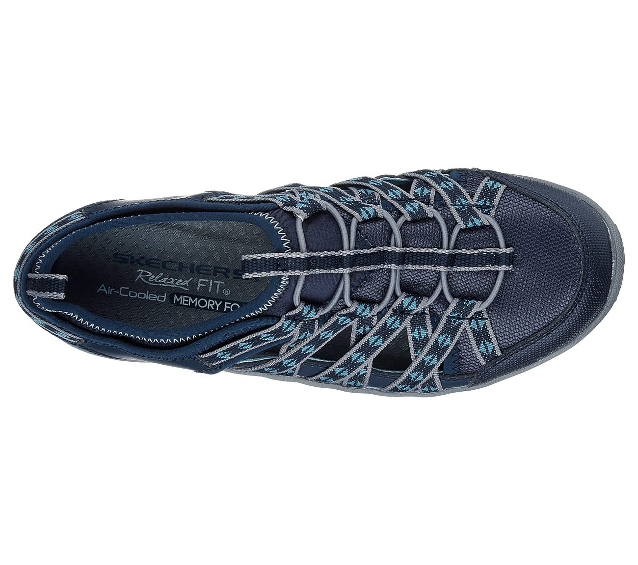 Skechers Women Relaxed Fit: Reggae Fest - Dory Navy