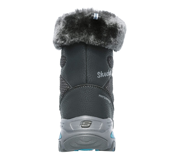 Skechers Women D'Lites - Snow Plaza Charcoal