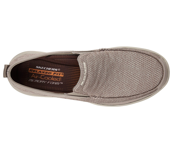 Skechers Men Relaxed Fit: Harper - Moven Light Brown