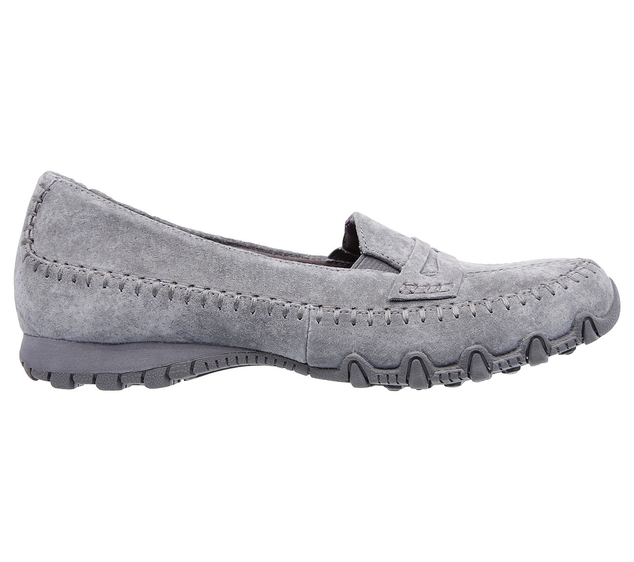 Skechers Women Relaxed Fit: Bikers - Penny Lane Charcoal
