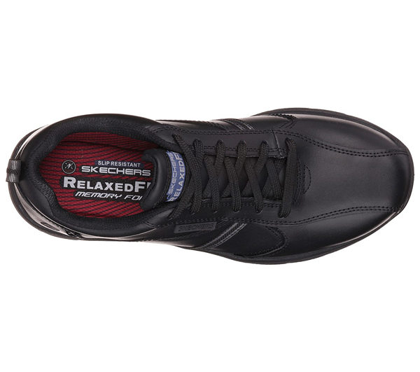 Skechers Men Work: Relaxed Fit Hobbes - Frat Black