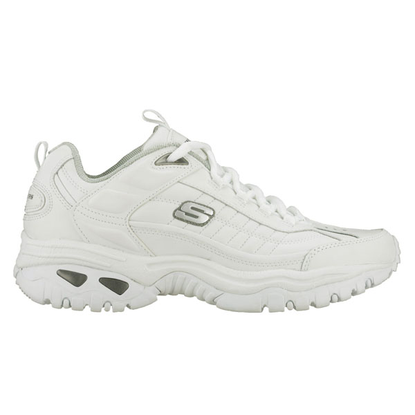 Skechers Men Wide Fit (2E) Shoes - White
