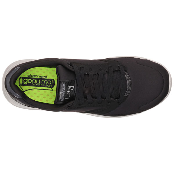 Skechers Men Extra Wide Fit (4E) Shoes - Uptown Black/Gray