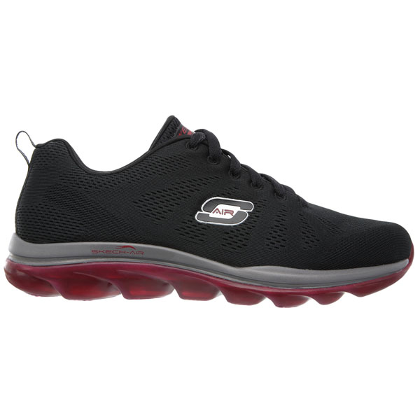 Skechers Men Extra Wide Fit (4E) Shoes - Game Changer Black/Red
